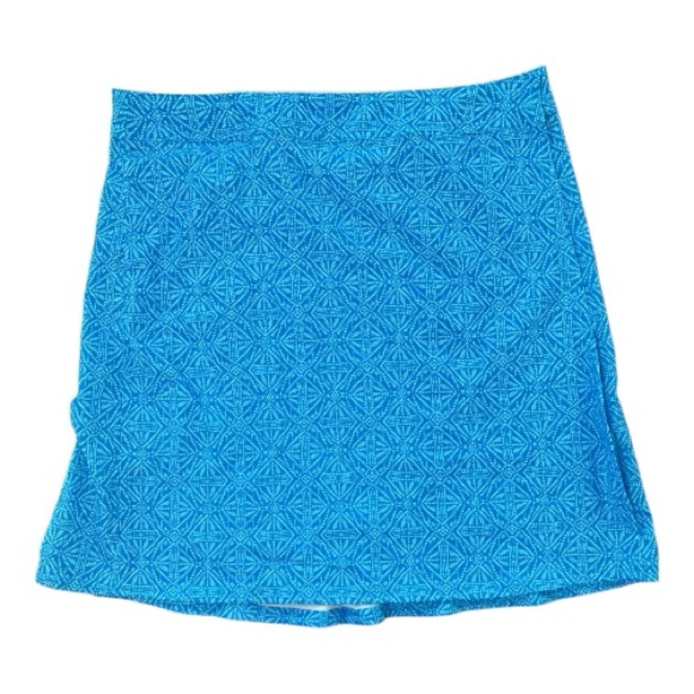 RipSkirt Hawaii Wrap Skirt Medium Length 2 Ocean Batik  Blue Size Medium NWT